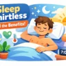 benefits of sleeping shirtless