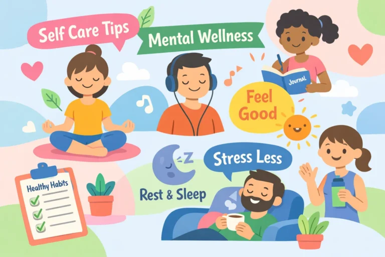 mental health self care tips